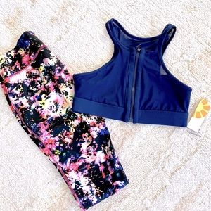 Mesh bra Workout set